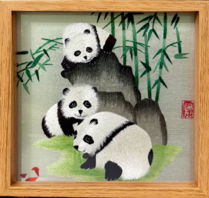 Shu Embroidery Silk Panel