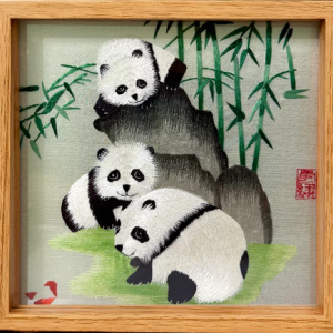 Shu Embroidery Silk Panel