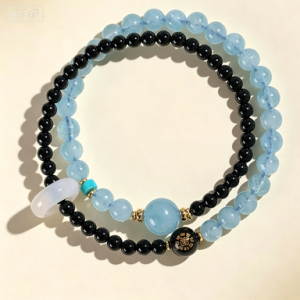 Water Double Circle Bracelet