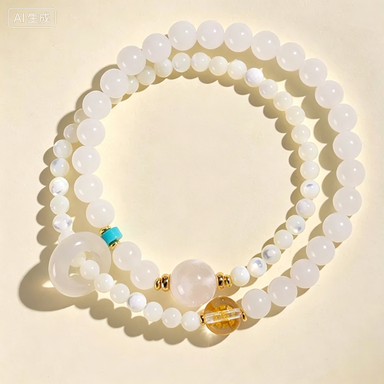 Metal Double Circle Bracelet